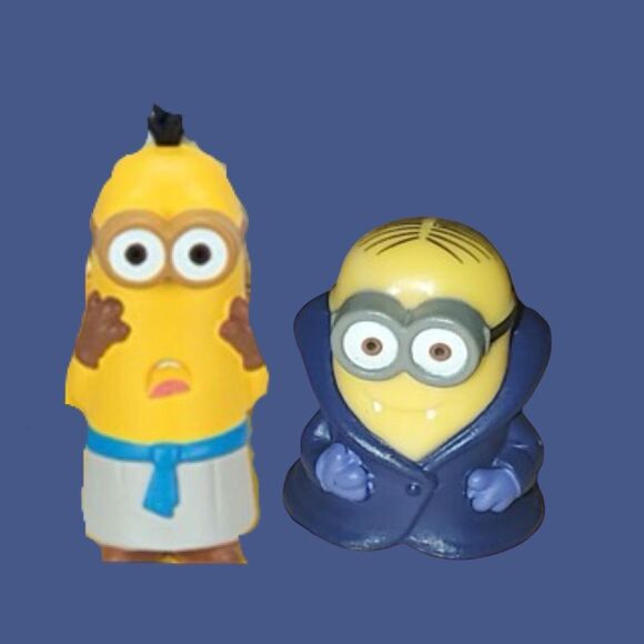 Mini Minions Egyption Kelvin & Vampire Stuart Figures 1-1.5” A10 - Picture 6 of 6